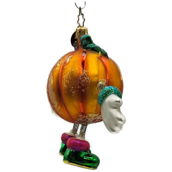Christopher Radko Tricky Treats Pumpkin Halloween Christmas Tree Ornament - Picture 12 of 15